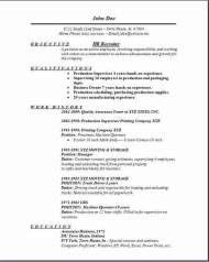 Sample resume of a recruiter
