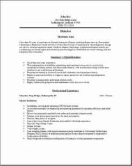 Auto Mechanic Resume Summary Auto Mechanic Resume Summary