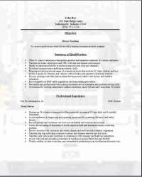 Driver Trucking Resume3