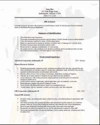 HR Assistant Resume3 HR Assistant Resume3