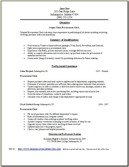 Resume creation