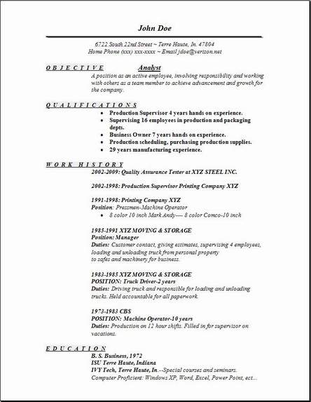 analyst resume occupational examples samples free edit