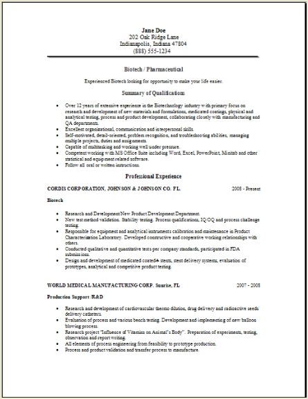 ... templates a i biotech pharmaceutical biotech pharmaceutical resume