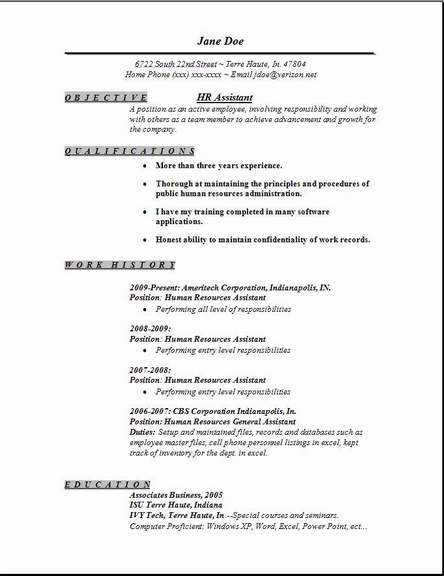 hr assistant resume examples samples human resources assistant free edit with word