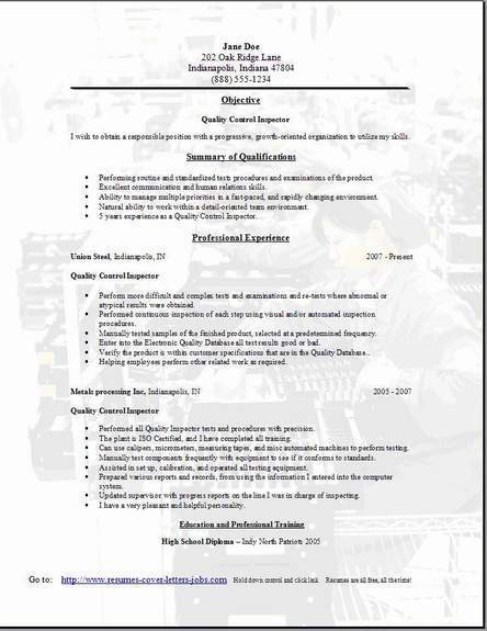 qa tester resume resume format download pdf