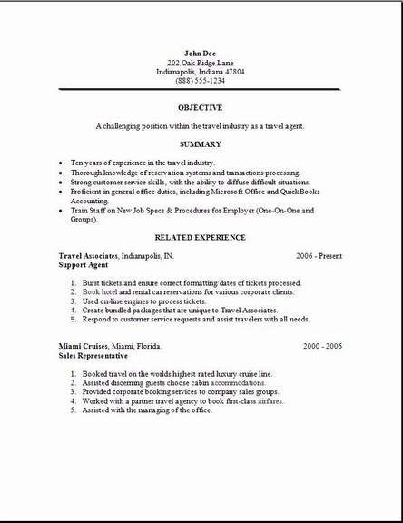 Resume For Travel Agent Travel Agent Resume3 Travel Agent Resume1 Travel Agent Resume2