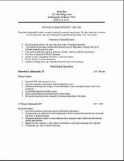 Free Seasonal Employment Resume Template2