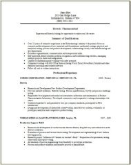 Biotech Pharmaceutical Resume2