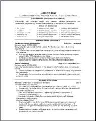 Computer Database Resume2