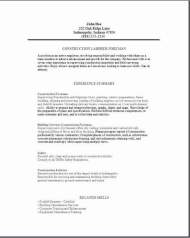 Construction Foreman Resume2