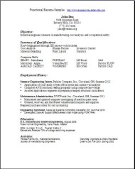 Functional Resume Samples2