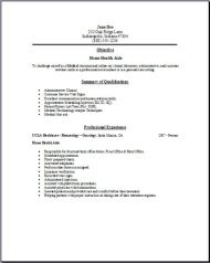 Home Health Aide Resume2