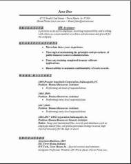 HR Assistant Resume:examples,samples Human Resources ...