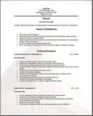 insurance agent resume occupational examples samples free edit