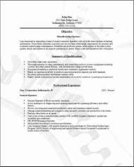 Manufacturing Operator Resume3