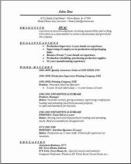 Material Handler Resume Example