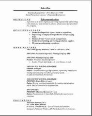 Telecommunications Resume