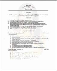 Veterinary Assistant Resume3