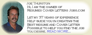 Joe Thurston-Owner of Resumes Cover Letters Jobs.com