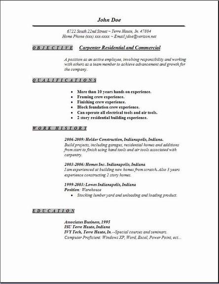 Carpenter Resume1