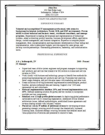 Computer Administration Resume3