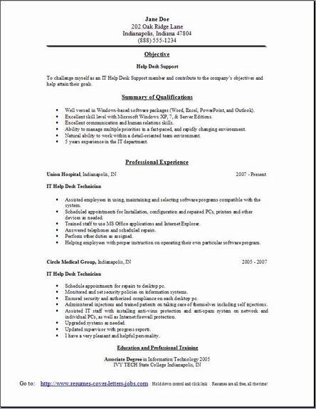 Help Desk Support Resume2