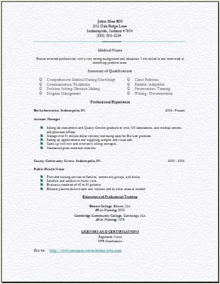 Medical Nursing Resume3