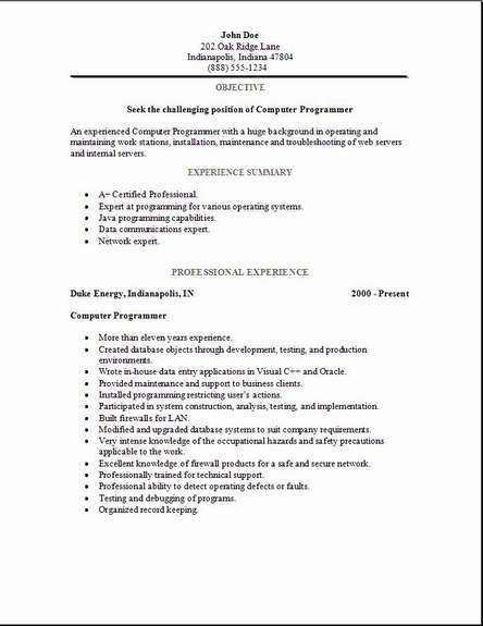 programming project ideas for resume