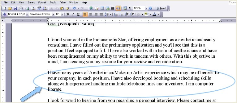 Editing Resume Cover Letter Samples6